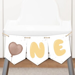 Teddy Bear 1st Birthday Invitation Bundle (Digital Download) image 4