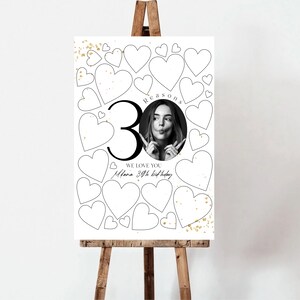 30 Reasons We Love You Template: 30th Birthday Gift (Digital Download) image 7
