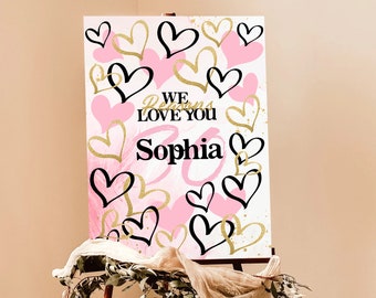 30th Birthday Guest Book: 'Reasons We Love You' Printable Banner (Digital Download)