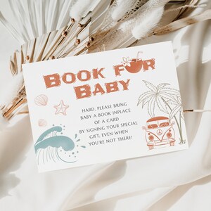 Surf Baby Shower Invitation Set: Beach Theme (Digital Download) image 4