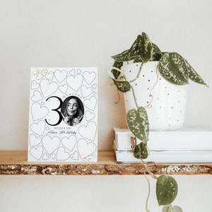 30 Reasons We Love You Template: 30th Birthday Gift (Digital Download) image 4