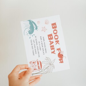 Surf Baby Shower Invitation Set: Beach Theme (Digital Download) image 3