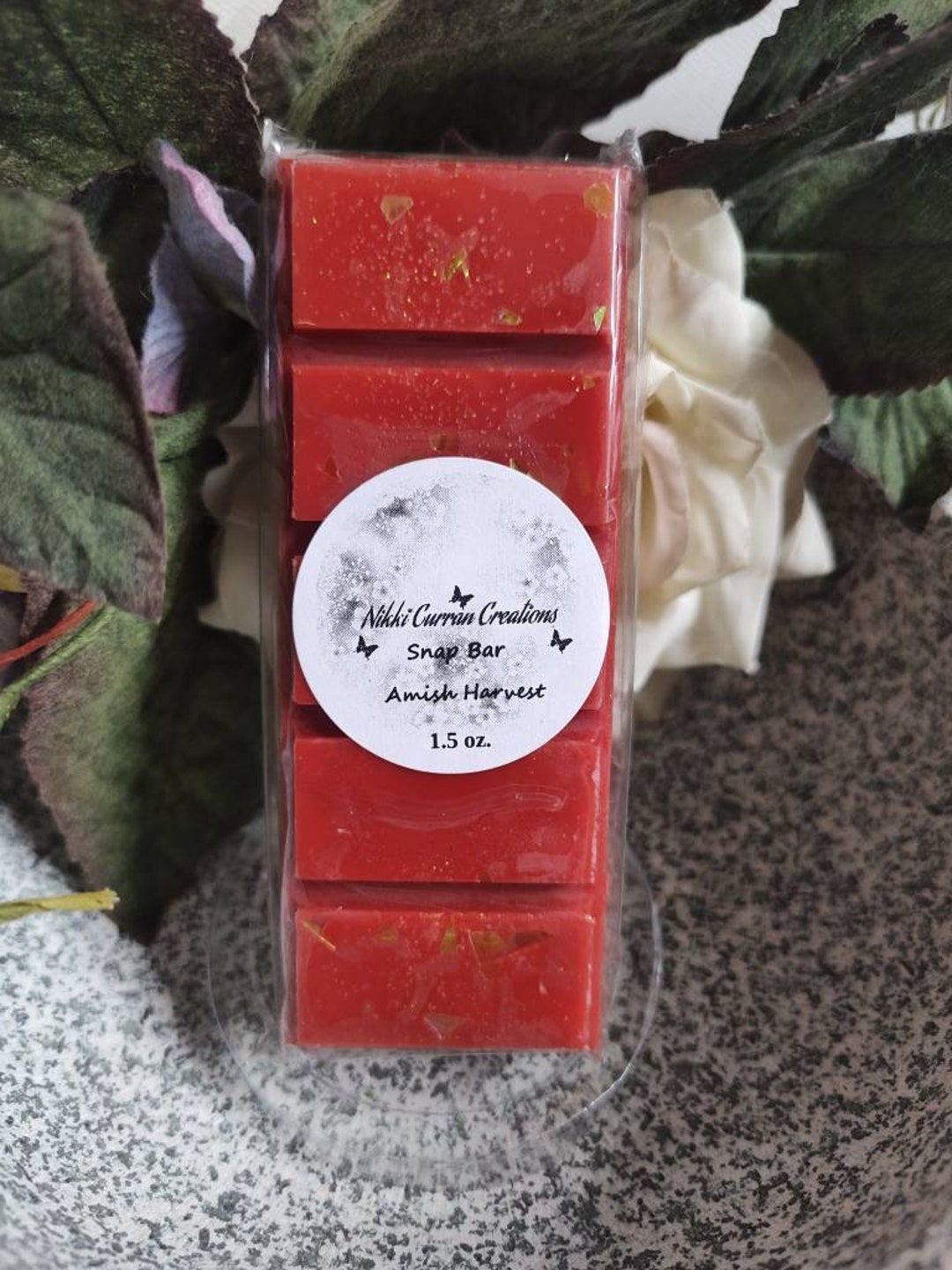 Amish Harvest Scented / Wax Melt Snap Bars / Cinnamon Clove Sweet