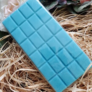 Baby Powder Scented Handmade Wax Melts Large Snap Bars Strong Scented Fresh Fragrance Glitter Wax Melts for Warmer