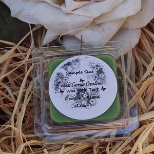 Dragons Blood Scented 1 oz. Handmade Wax Melt Tarts Heavily Scented Patchouli Fragrance Sample Size Glitter Wax Melts for Warmer