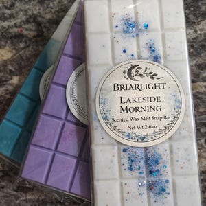 Wax Melt Snap Bars | Strongly Scented Wax Melts | Choose Your Fragrance | Hand-Poured Home Fragrance | Briarlight Studio