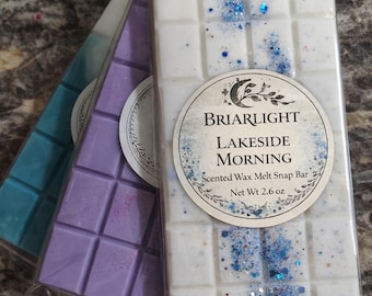 Wax Melt Snap Bars | Strongly Scented Wax Melts | Choose Your Fragrance | Hand-Poured Home Fragrance | Briarlight Studio