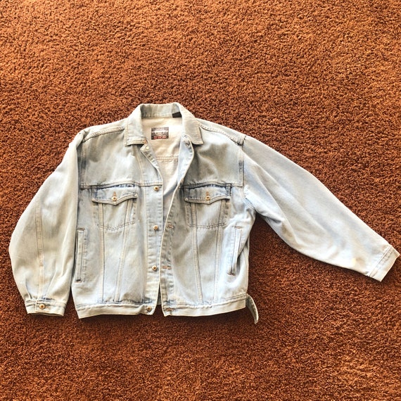 Vintage Light Blue Denim Jacket - image 1