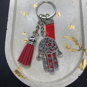 Porte clé accessoire de sacoche avec ruban