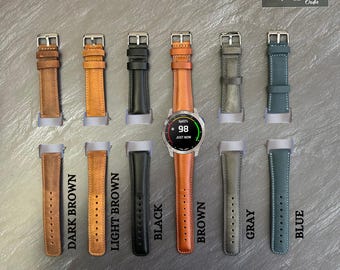 Personalized Garmin Watch Band Leder Fenix 7 6 5 7X 6X 5X 7S 6S 5S Solar Pro Quatix 7 6 5 Approach S62 S42 Vivoactive 4 Cristmast Gift