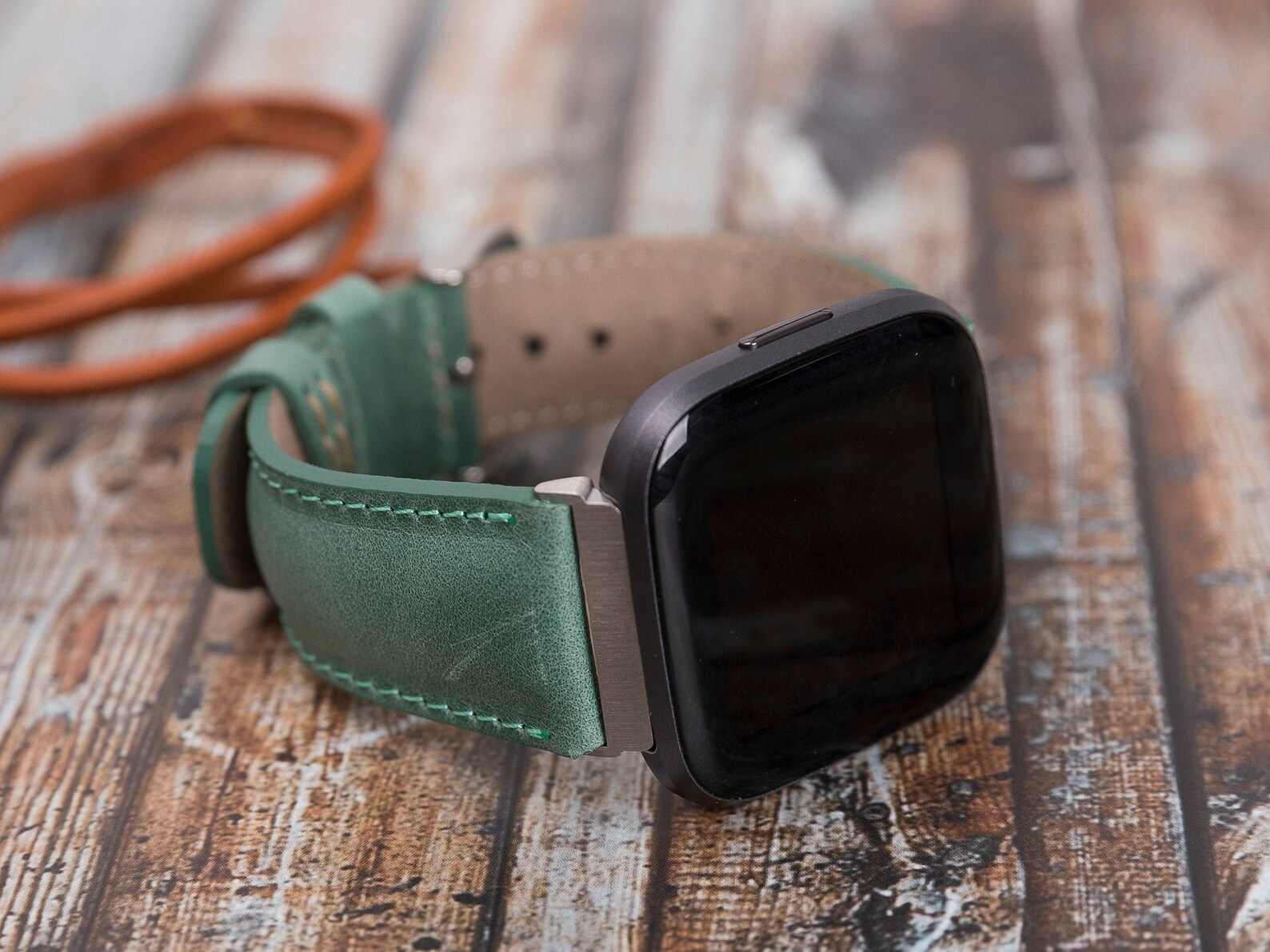 Fitbit Versa 3/Sense/2/Lite Leather Smartwatch Band Mens & Etsy