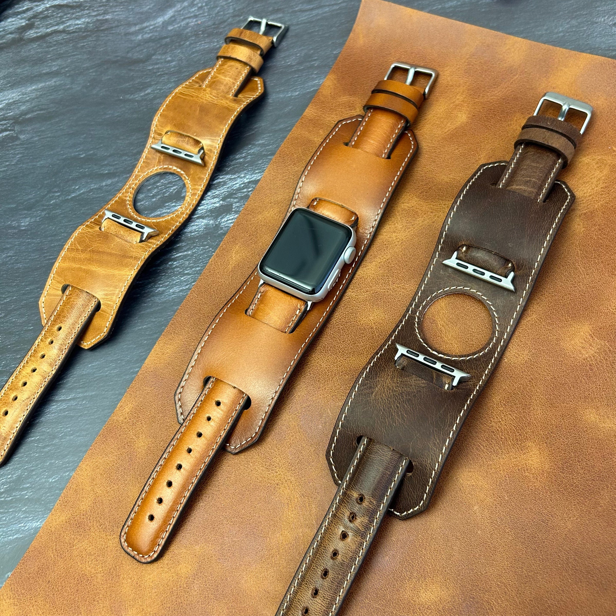 プレミアム Apple Watch バンド Series 11/10/ULTRA/SE/9-1 