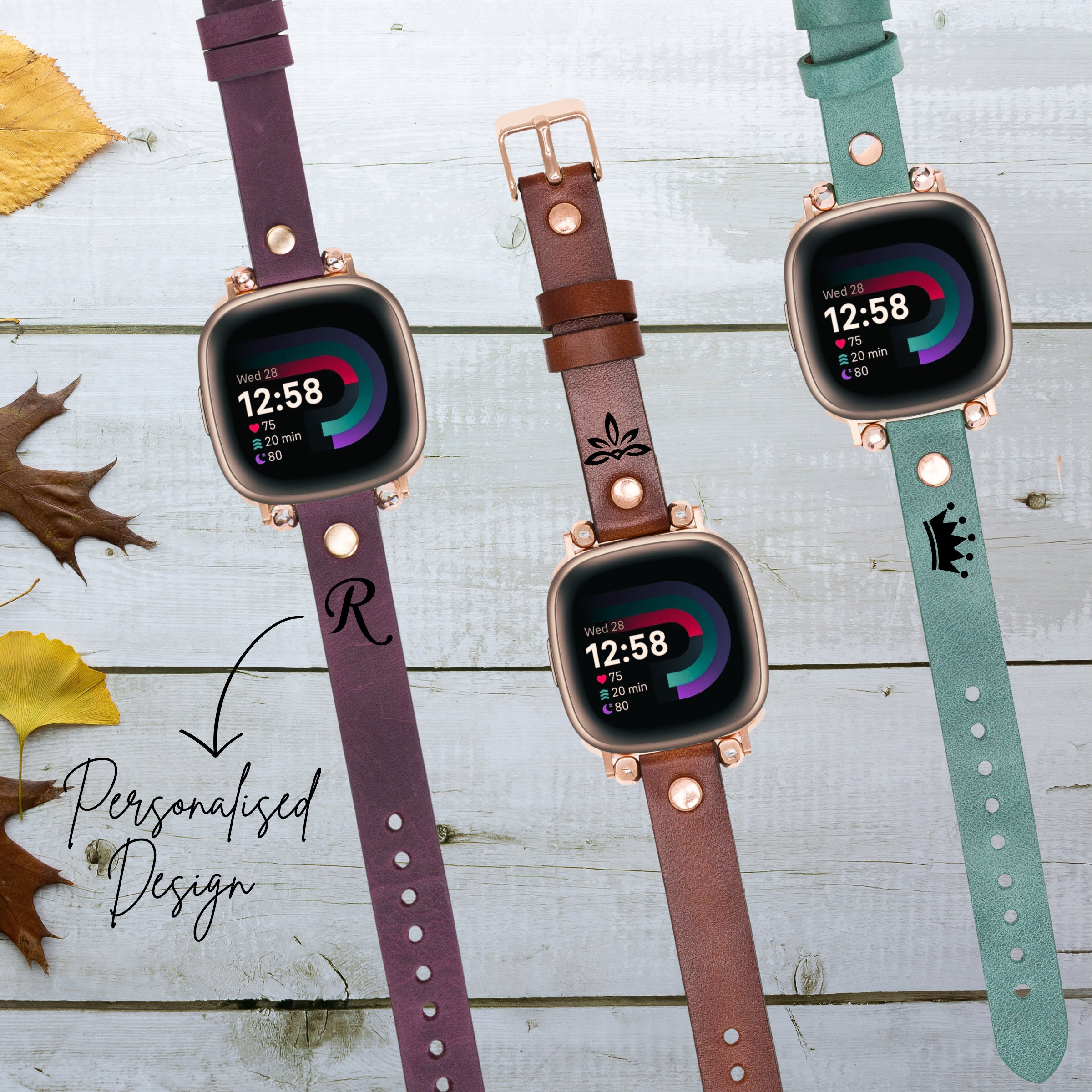 Personalized fitbit versa bands deals