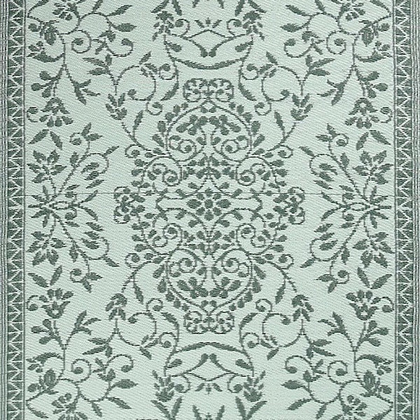 Grey white oriental exterior rug garten teppich outdoor back for garden as rug