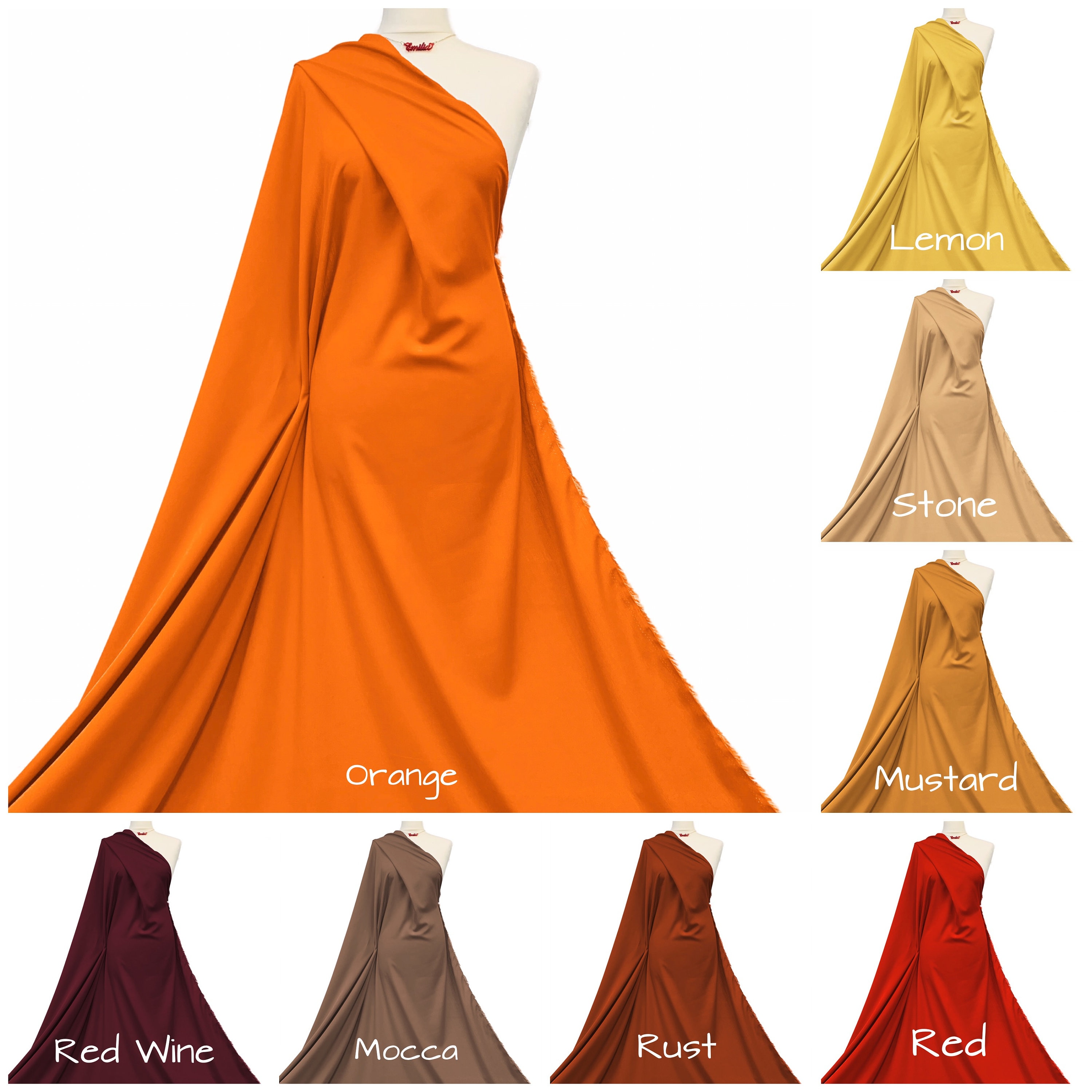Viscose Rayon Fabric Premium Quality Non Stretch Dressmaking | Etsy