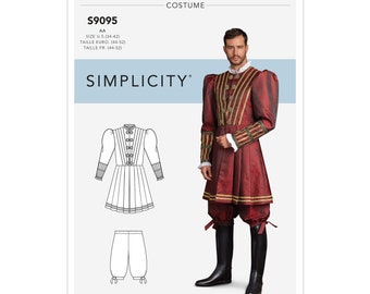 Simplicity Sewing Pattern S9095 Men's Historical Costume