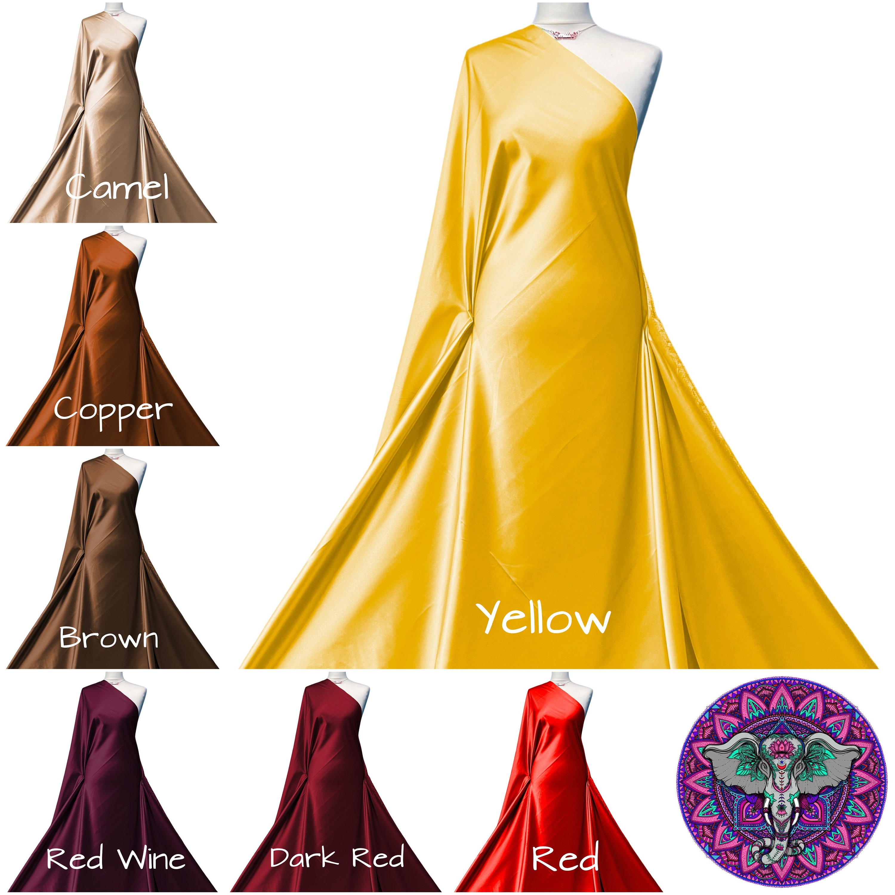 Polyester Fabric for Dressmaking : Garment Making - Bridal Fabrics