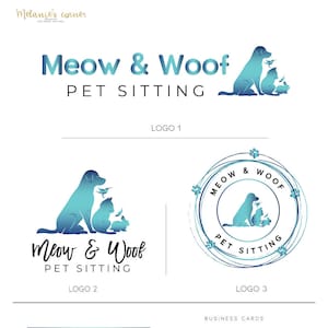 Pet sitting logo design 366