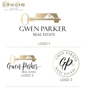 Real estate logo|Key Logo|Real estate business logo|Branding package|Branding kit|Premade logo design|Small business logo|Custom Logo 157