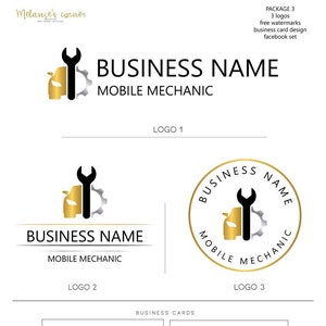 Logotipo do mecânico móvel 610