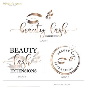 Eyelash Makeup Artist Logo, Lash Logo  266