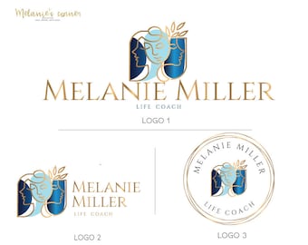 Logo design for therapist or life coach, Line art logo 425