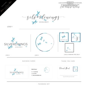 Libellen-Logo-Design Libellen-Logo Elegantes Logo Einfaches Logo Vorgefertigtes Logo-Design Kundenspezifisches Logo Logo und Wasserzeichen Blog-Logo Vorgefertigtes Logo 239