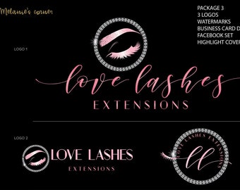 Lash Logo, Eyelash logo, Brow Logo 426