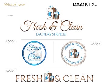 Reinigung Logo, Wäsche Logo 557