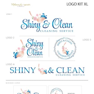 Cleaning logo, Eco cleanining logo 488