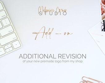 Add-on additional revision for your logo Logos and branding Logos and watermarks Business logo preview Premade logo design  Branding kit