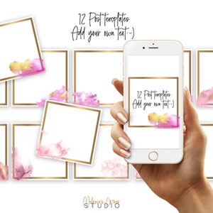 Instagram post templates W1