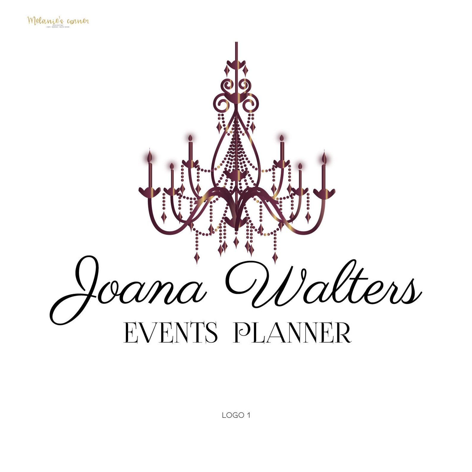 Event Planner Logo Custom logo 328 Etsy