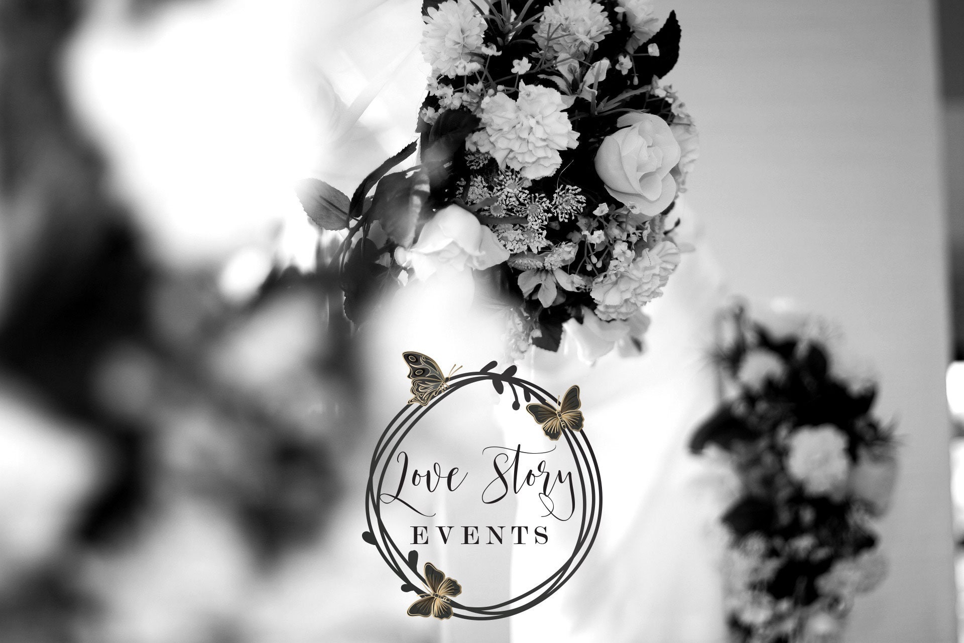 Event Planner Logo Gold Logo Party Logo Wedding Planner Logo | Etsy