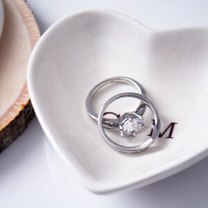 Personalized Proposal Heart Keepsake Box Will You Marry Me Ring Box Will You Marry Me Gift Gift Box Included image 10