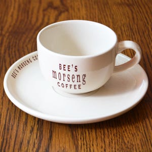 Tasse à expresso et soucoupe personnalisées - Tasse à expresso en céramique - Mugs à expresso - Tasse à thé avec soucoupe - Cadeau pour papa - Cadeau pour lui