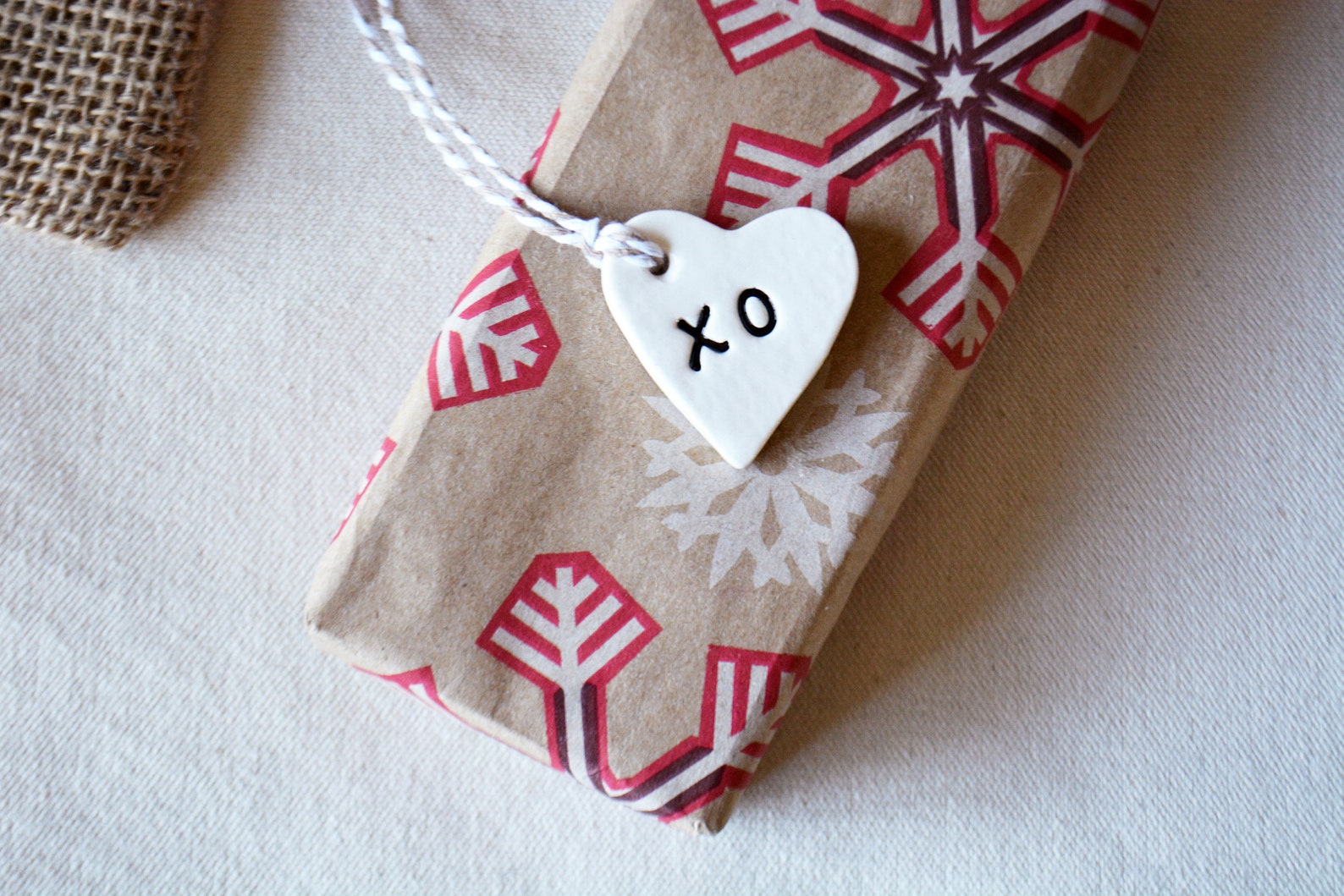 Decorative Gift Tag XOXO Ceramic Gift Tags Gift Etsy