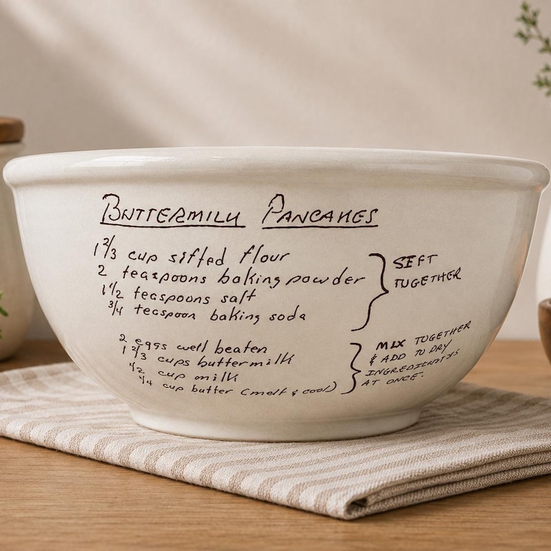 Family Mixing Bowl - Etsy