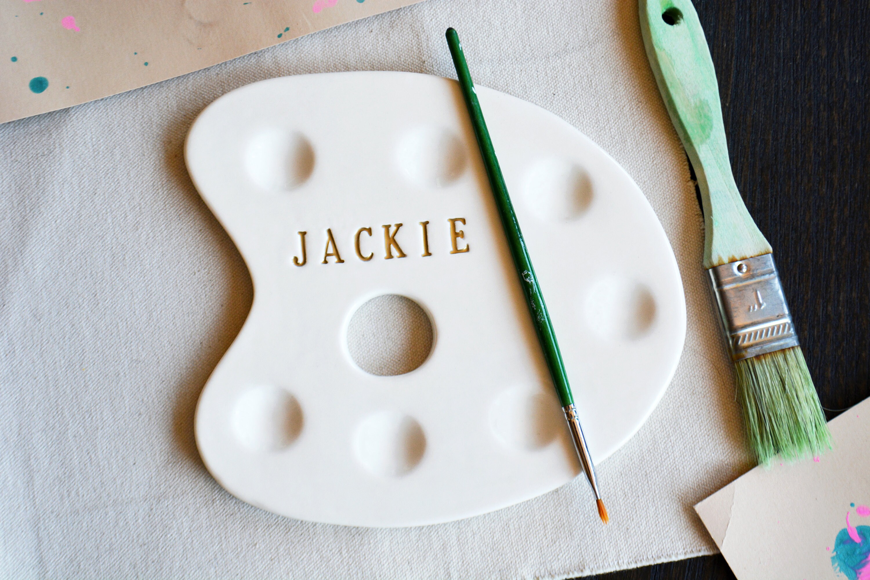 Artist Paint Palette Custom Color Palette Painting Gift Etsy