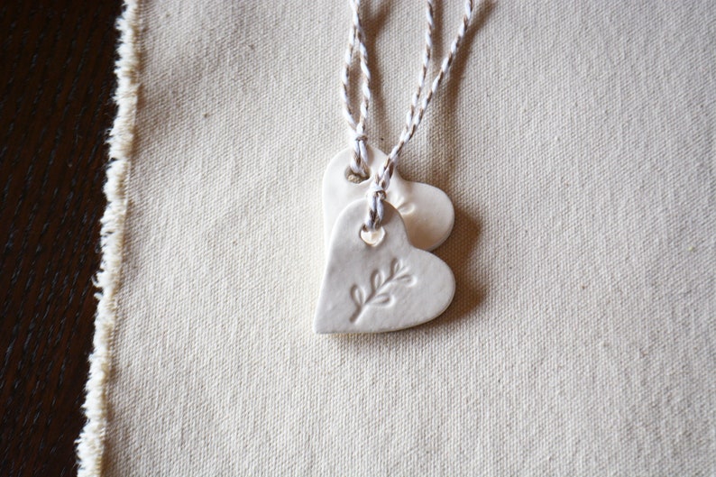 Heart Star Moon or Flower Gift Tags Ceramic Gift Tag Packs Etsy