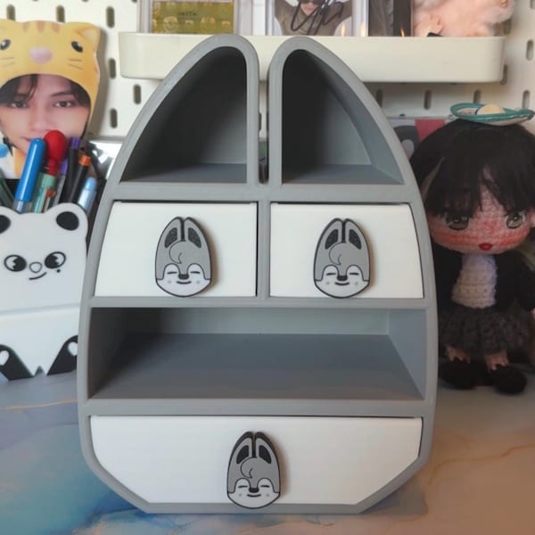 STRAY KIDS Wolfchan Shelf Drawer Organizer - Kpop