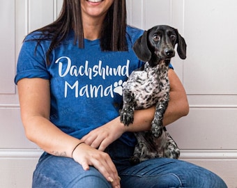 Dachshund Mama Shirt - Dachshund Mom Dog Shirt - Dachshund Lover - Cute Dog Shirt - Dachshund Momma Tee - Dachshund Shirt - Dog Mom Tank