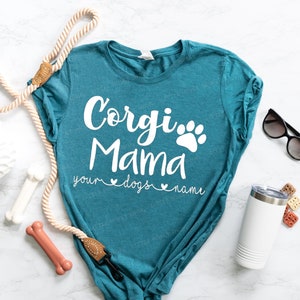 Corgi Mom Fur Life T Shirt Corgi Mom Fur Life T Shirt