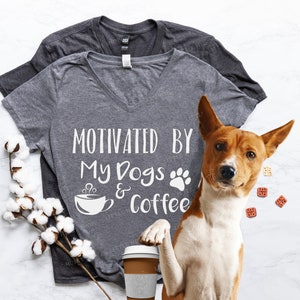 I love dogs store and coffee shirt