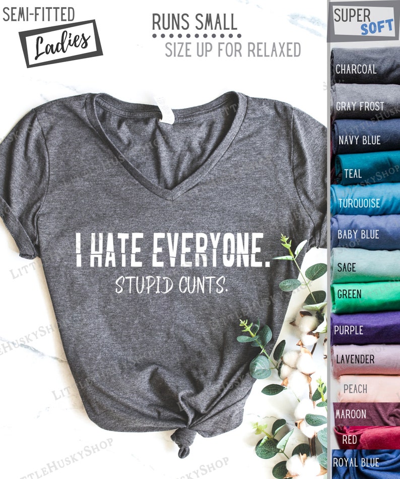 Funny Vulgar Offensive Quote T-Shirt – 'I Have Seen A Lot Of Cunts...' Saying, 100% Cotton Unisex Tee - View #6