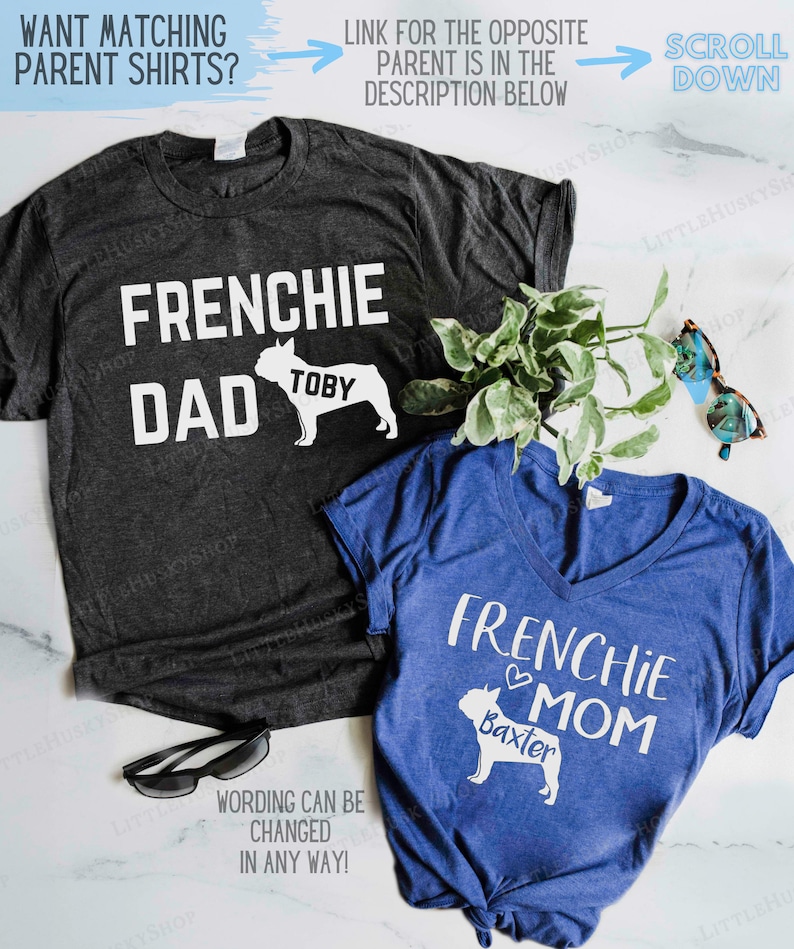 Gift for Dog Dadda or any breed French Bulldog Owner Tee Casual Soft T Shirt French Bulldog Dog Dad Bulldog Dad Shirt Frenchie Dad