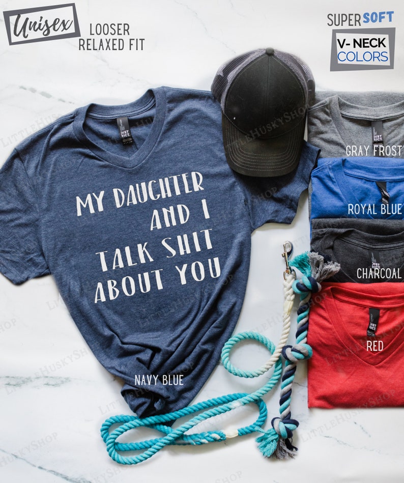 Matching Mother Daughter Funny Shirts My Mom and I Talk Shit Etsy