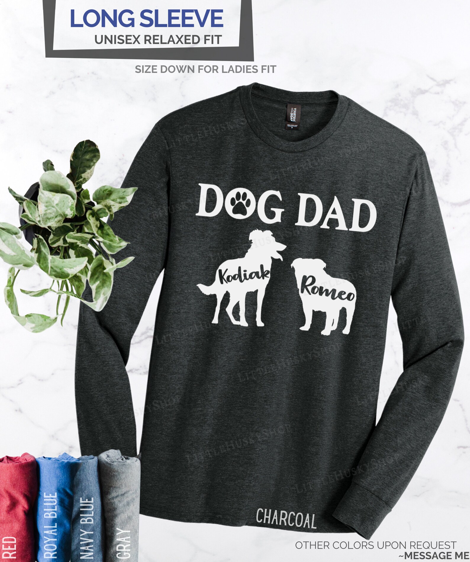 Personalized Dog Dad Shirt With YOUR Pet's Breeds and Etsy