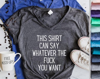 Little Husky Shop - Customize Your Shirt - You Pick The Text - I Make it! LittleHuskyShop  - Make Your Own Shirt - Funny Dog Shirts Trending