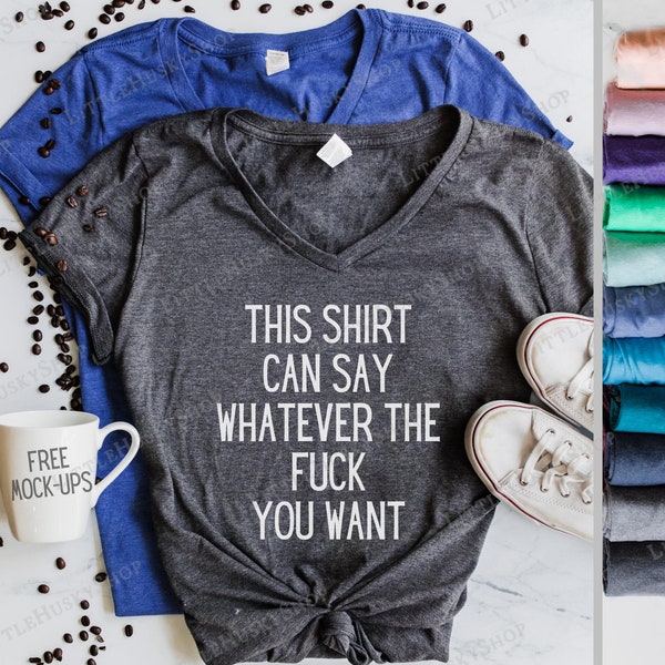 Little Husky Shop - Customize Your Shirt - You Pick The Text - I Make it! LittleHuskyShop  - Make Your Own Shirt - Funny Dog Shirts Trending